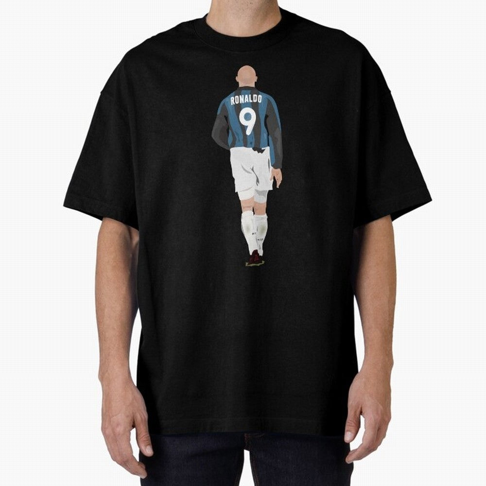 RONALDO THE PHENOMENON Oversized T-Shirt Wear the Spirit of FIFA World Cup 2026 for Fans of Messi, CR7 and Mbappe and England, France and Netherlands, Bringing Tournament Hype, Historic Matchups, Family Viewing Parties and Global Sports Pride;