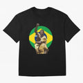 Pele Greates Footbal Player in History - Joga Bonito Oversized T-Shirt Celebrate the Road through FIFA World Cup 2026 Group Stage for Fans of Mbappe and Neymar and Spain, Bringing Football Passion, Legendary Performances, Festival Vibes and