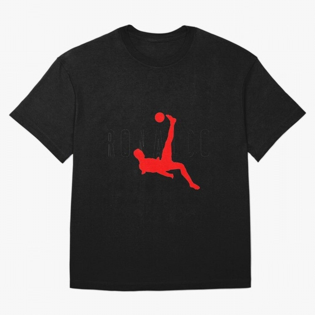 Air Ronaldo Classic T-Shirt Oversized T-Shirt Turn Every Weekend Toward the FIFA World Cup 2026 USA Canada Mexico Journey through Neymar, Haaland and Cristiano Ronaldo Highlights, Brazil, Portugal and Argentina Pride, Goal Celebration Energy,