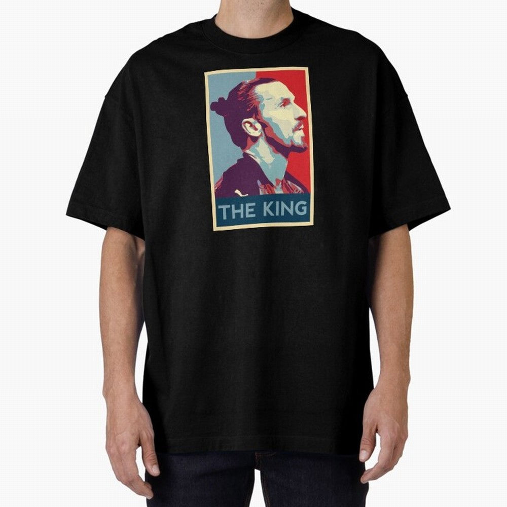 Ibrahimovic Hope Poster Oversized T-Shirt Relive Legendary Nights from the FIFA World Cup 2026 Group Stage Journey through Messi, Neymar and Mbappe Highlights, Brazil, Portugal and Argentina Pride, Goal Celebration Energy, Supporter Heritage,