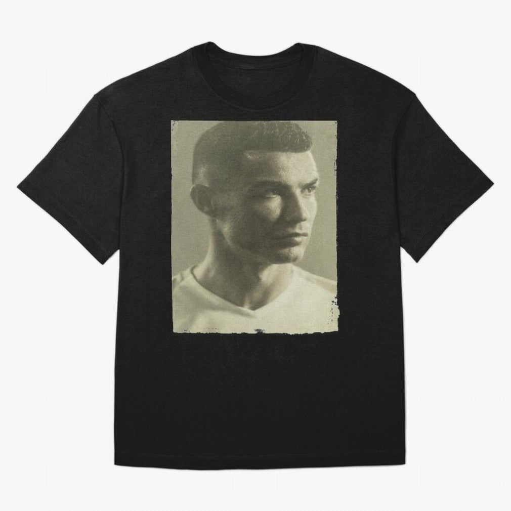 Cristiano Ronaldo Fan Art Oversized T-Shirt Share the Excitement of Match Day Hype around FIFA World Cup 2026 Group Stage, Cristiano Ronaldo, Argentina and Brazil, Retro Football Energy, Iconic Rivalries, Trophy Chase Drama and Stadium Atmosphere;