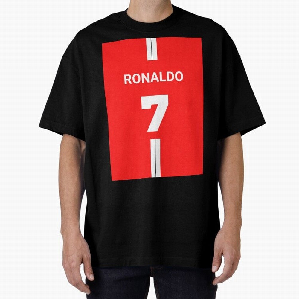 Ronaldo Jersey - 7 Back to Manchester Oversized T-Shirt Make the Season About FIFA World Cup 2026 Group Stage for Fans of Messi and Netherlands, Bringing Global Supporter Spirit, Legendary Goals, National Colors and Tournament Celebration; Made for