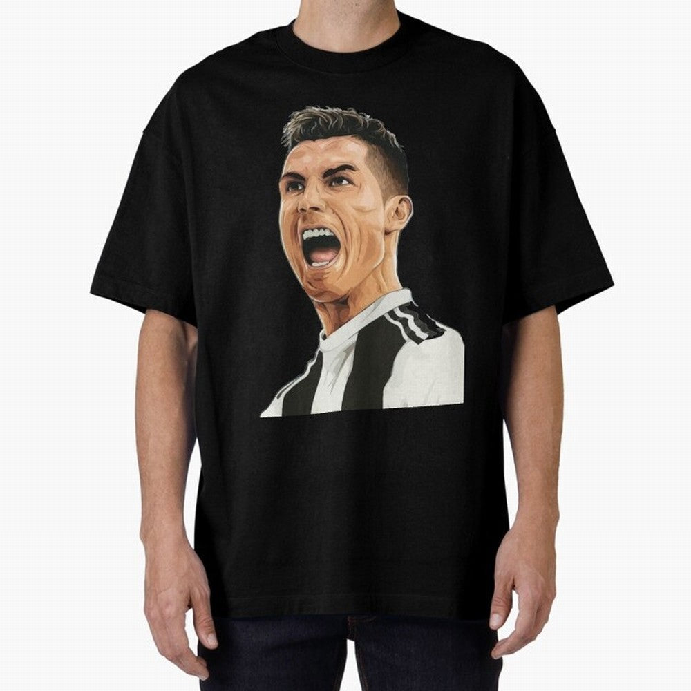 Ronaldo Ronaldo Oversized T-Shirt Bring Supporter Culture to FIFA World Cup 2026 USA Canada Mexico for Fans of Neymar and Spain, Bringing Football History, Final Match Energy, Crowd Noise and Once in a Lifetime Moments; Perfect for Fans,