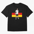 Michael Ballack - German Football Legend Oversized T-Shirt Show Passion for the Stars of FIFA World Cup 2026 Group Stage for Fans of Mbappe and Argentina, France and Brazil, Bringing Global Supporter Spirit, Legendary Goals, National Colors and