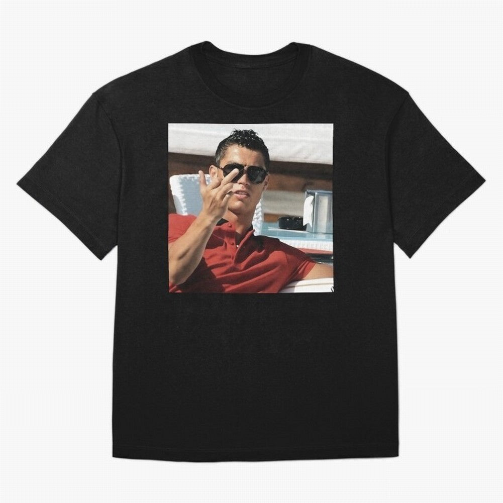Ronaldo Oversized T-Shirt Make Every Kick Count in FIFA World Cup 2026 Built around Haaland, Brazil, Portugal and Argentina Energy, Stadium Chants, National Pride, Trophy Dreams and Unforgettable Football Memories; Ideal for Passionate Fans Who