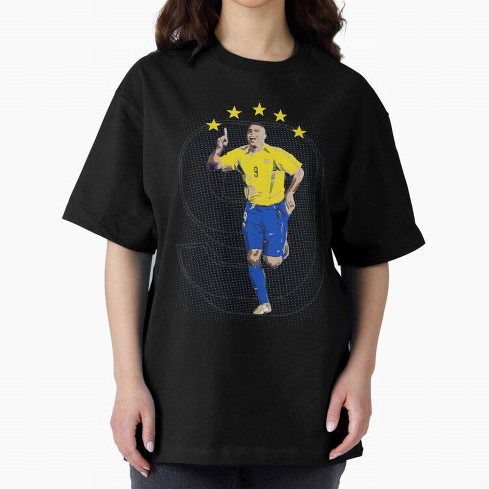 Ronaldo Fenomeno Oversized T-Shirt Celebrate the Magic of the FIFA World Cup 2026 Journey through Cristiano Ronaldo, Haaland and CR7 Highlights, Germany Pride, Match Day Excitement, Supporter Culture, Golden Goals and Global Football Passion; Ideal