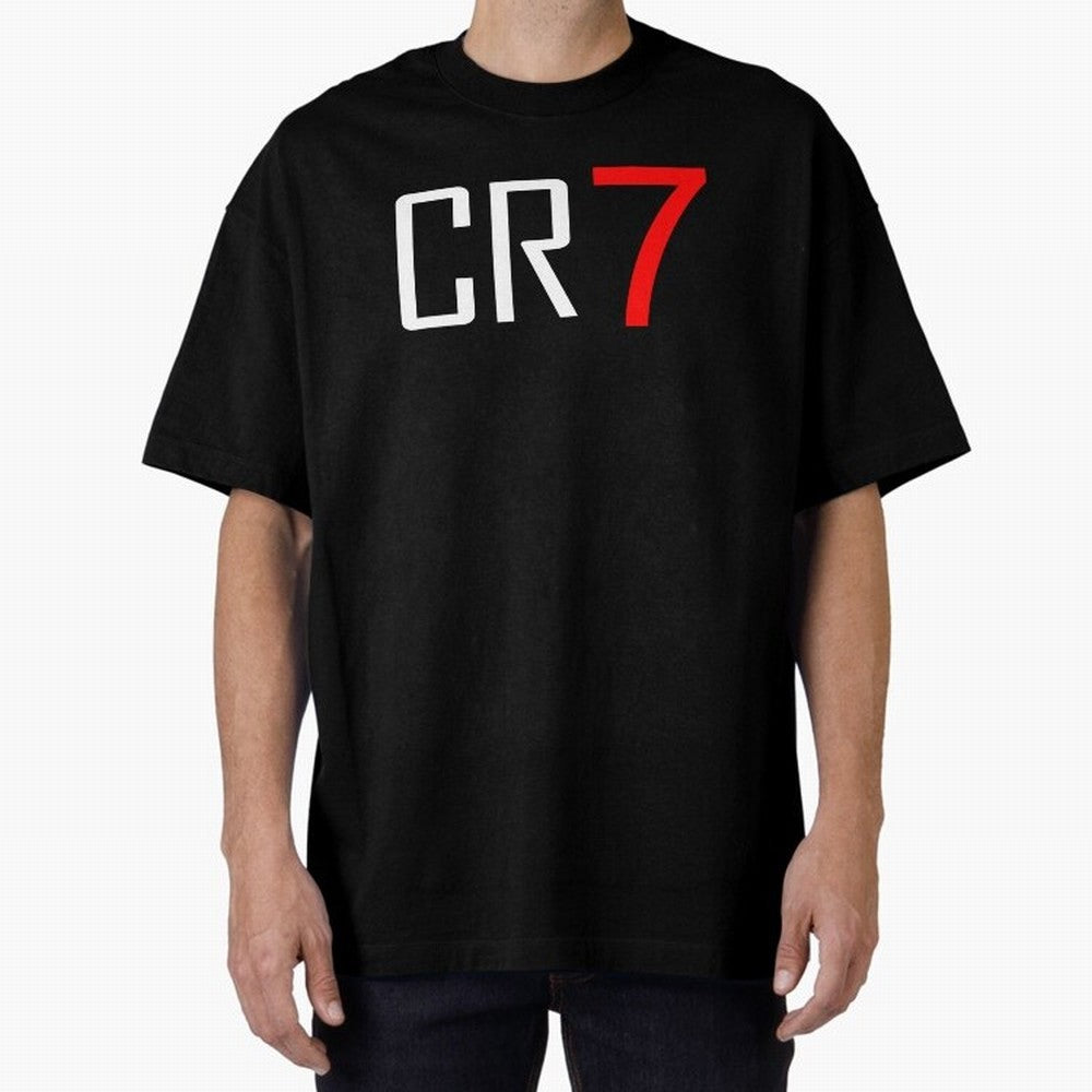 Christiano Ronaldo T-shirts Oversized T-Shirt Bring a Vintage Feel to Match Day Hype around FIFA World Cup 2026 Group Stage, Mbappe, France, Championship Spirit, Famous Goals, Roaring Crowds and International Football Unity; Great for Supporters