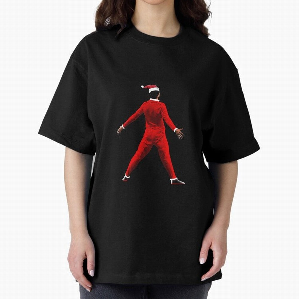 All I Want For Christmas Is Siuuu CR7 fans Christian Ronaldo Xmas Oversized T-Shirt Join the FIFA World Cup 2026 USA Canada Mexico Journey through Cristiano Ronaldo, Haaland and CR7 Highlights, Portugal Pride, Vintage Soccer Flavor, Modern Football