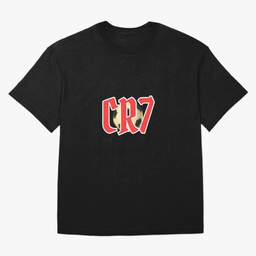 CR7 RED Oversized T-Shirt Carry the Dream of Match Day Hype around FIFA World Cup 2026 Group Stage, CR7, France, Stadium Memories, Football Loyalty, International Chants and Championship Tradition; Ideal for Passionate Fans Who Love Underdog