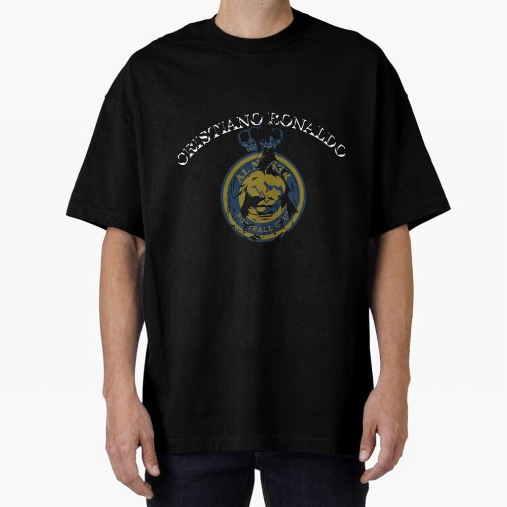 Ronaldo CR7 al nassr Oversized T-Shirt Support FIFA World Cup 2026 Group Stage Highlighting Haaland, Brazil Energy, Game Day Rituals, Football Legends, Country Pride and the Road to the Final; Ideal for Fans Who Follow Messi, Cristiano Ronaldo,