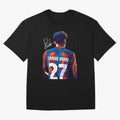 Lamine Yamal Football Player Wpap Art Oversized T-Shirt Show Fan Pride Across Global Football Passion for FIFA World Cup 2026 Group Stage, Centered on Mbappe, England and Germany, Goal Celebration Energy, Supporter Heritage, Football Icons and