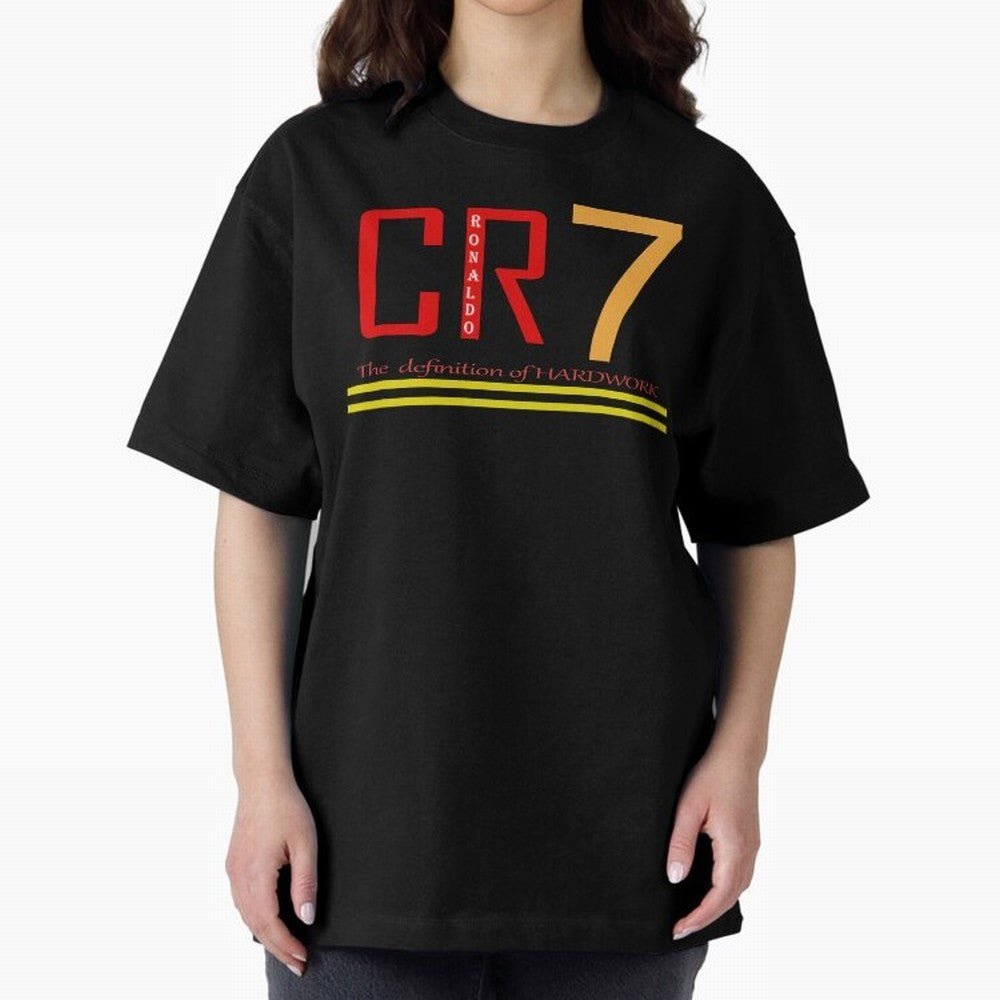 Christiano Ronaldo T-shirts Oversized T-Shirt Celebrate National Team Dreams in FIFA World Cup 2026 Group Stage for Fans of Messi and Germany, Bringing Soccer Culture, Superstar Moments, National Team Dreams and Competitive Fire; Ideal for