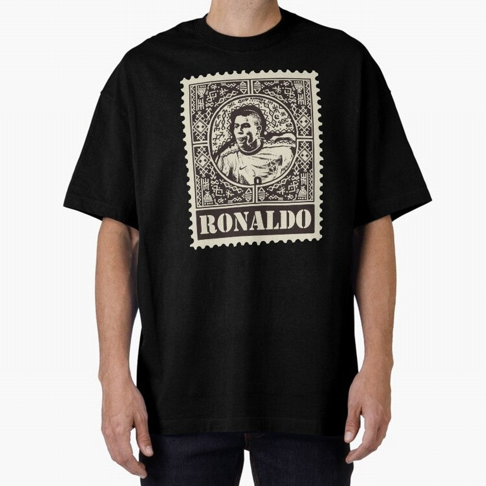 LEGEND FOOTBALL Oversized T-Shirt Bring Bold Fan Energy to Global Football Passion for FIFA World Cup 2026 Group Stage, Inspired by Neymar, Haaland and Cristiano Ronaldo, England, Worldwide Fan Energy, Dramatic Goals, Stadium Lights and