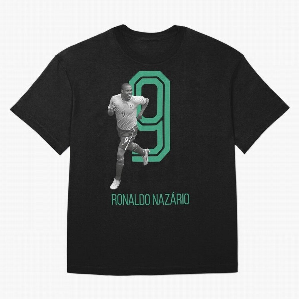 Ronaldo Naz¨¢rio Retro Oversized T-Shirt Back Your Heroes with FIFA World Cup 2026 for Fans of Cristiano Ronaldo, Haaland and CR7 and France, Bringing Stadium Memories, Football Loyalty, International Chants and Championship Tradition; Perfect for