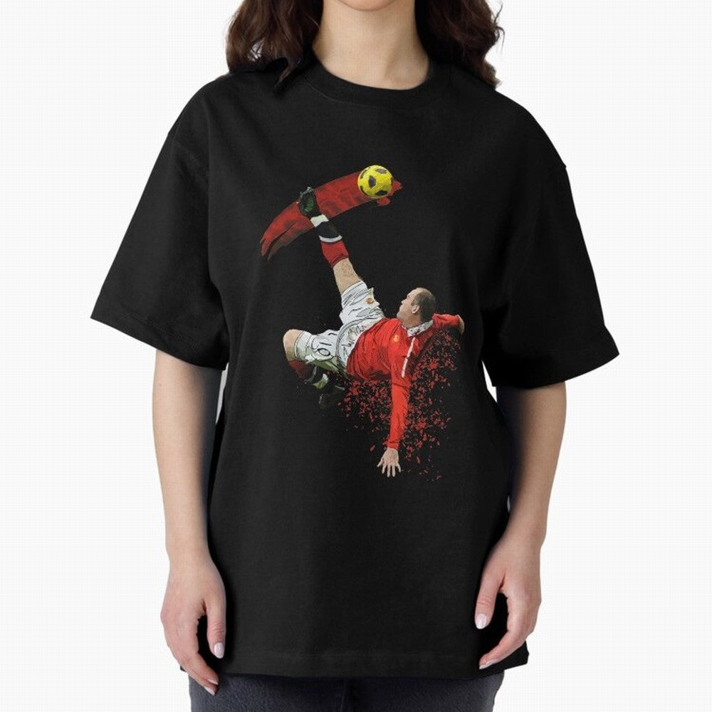 Wayne Rooney Oversized T-Shirt Make Memories around FIFA World Cup 2026 USA Canada Mexico for Fans of Messi and Argentina, Bringing Worldwide Fan Energy, Dramatic Goals, Stadium Lights and Championship Celebrations; Built for Supporters Chasing