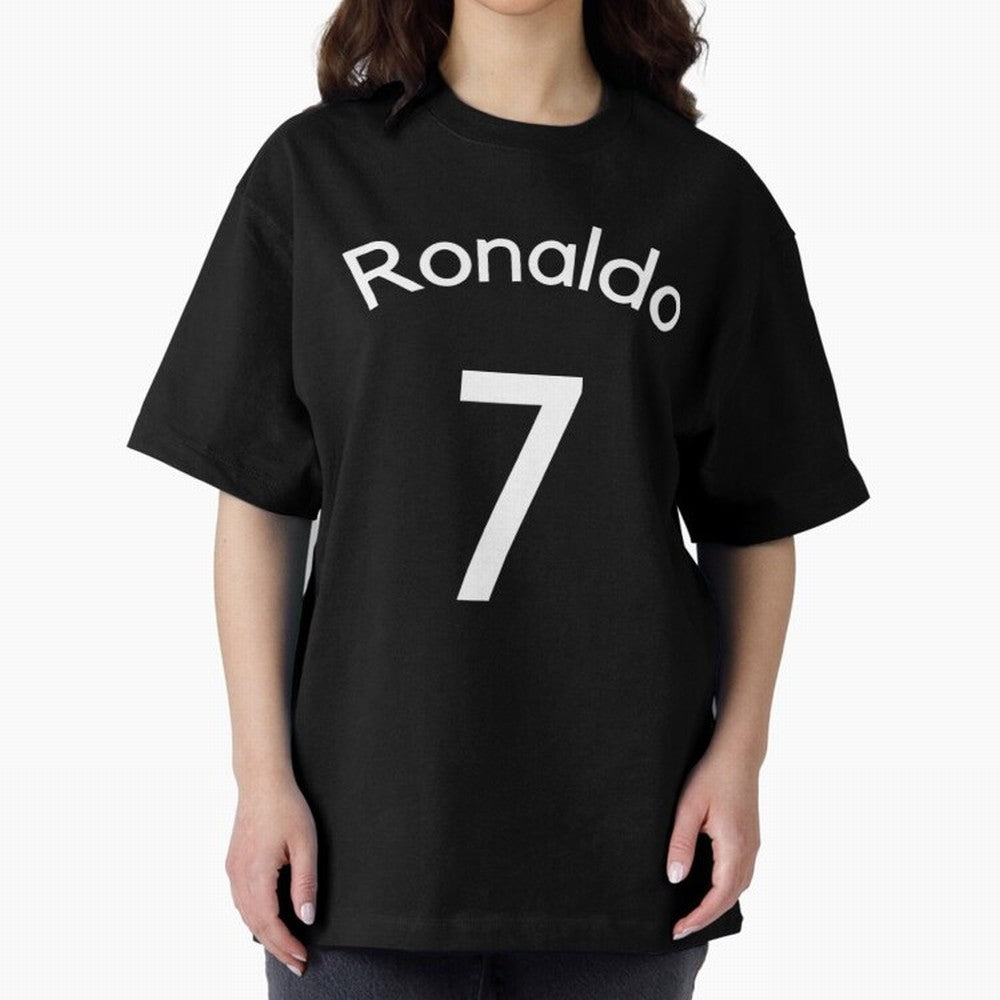 Ronaldo Manchester United Oversized T-Shirt Follow the Road to Match Day Hype around FIFA World Cup 2026 USA Canada Mexico, CR7 and Messi, England and Germany, Soccer Culture, Superstar Moments, National Team Dreams and Competitive Fire; Ideal for