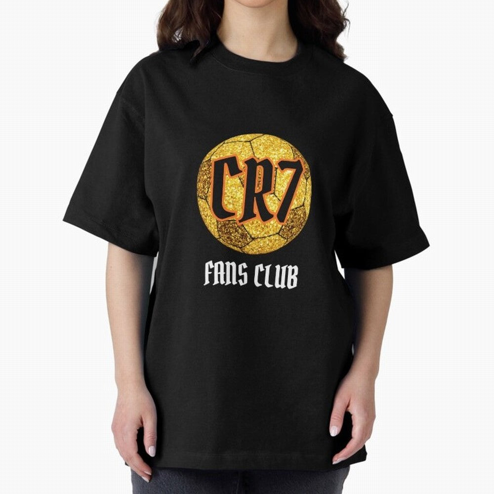 CR7 BLK 2 Oversized T-Shirt Bring Home FIFA World Cup 2026 Group Stage for Fans of Haaland and England and Germany, Bringing Tournament Hype, Historic Matchups, Family Viewing Parties and Global Sports Pride; Made for Collectors Who Enjoy Iconic