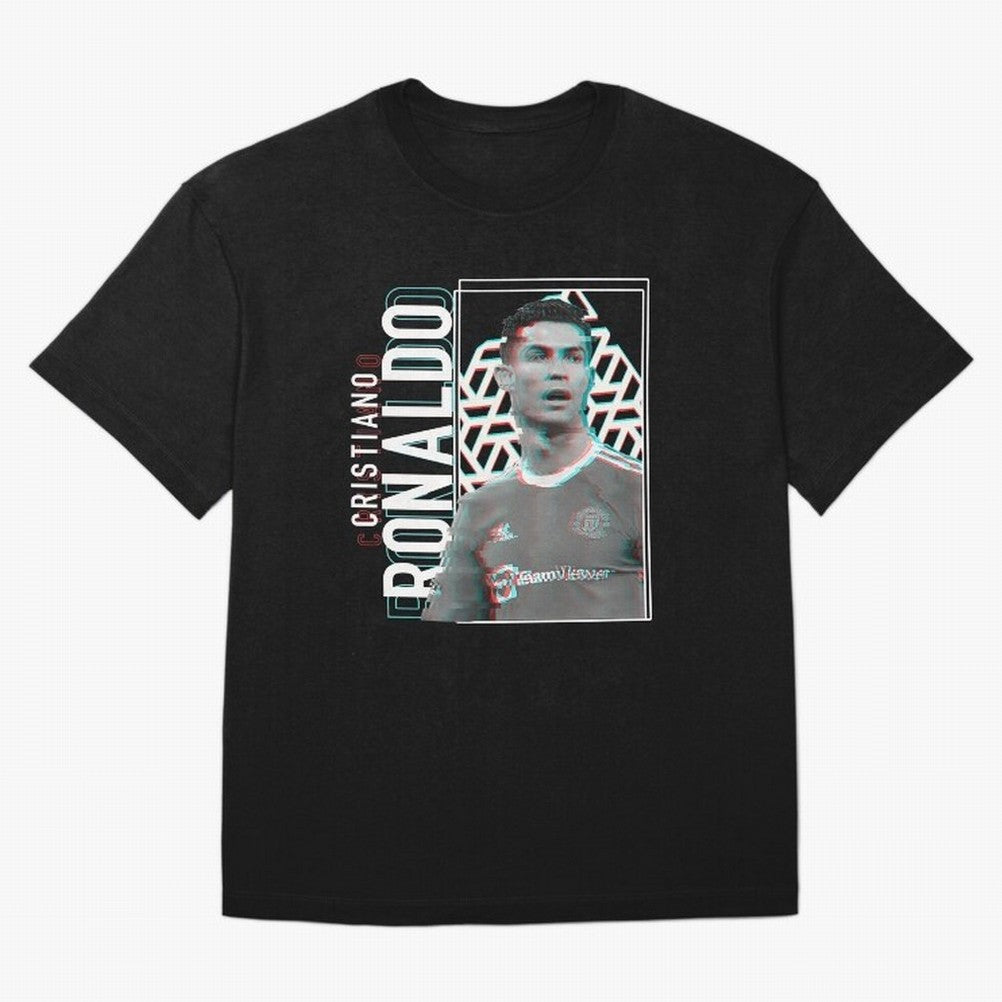 Cristiano Ronaldo sport Oversized T-Shirt Honor the Football Icons of FIFA World Cup 2026 USA Canada Mexico Spirit, Inspired by Germany, Haaland, Retro Football Energy, Iconic Rivalries, Trophy Chase Drama and Stadium Atmosphere; Created for Match