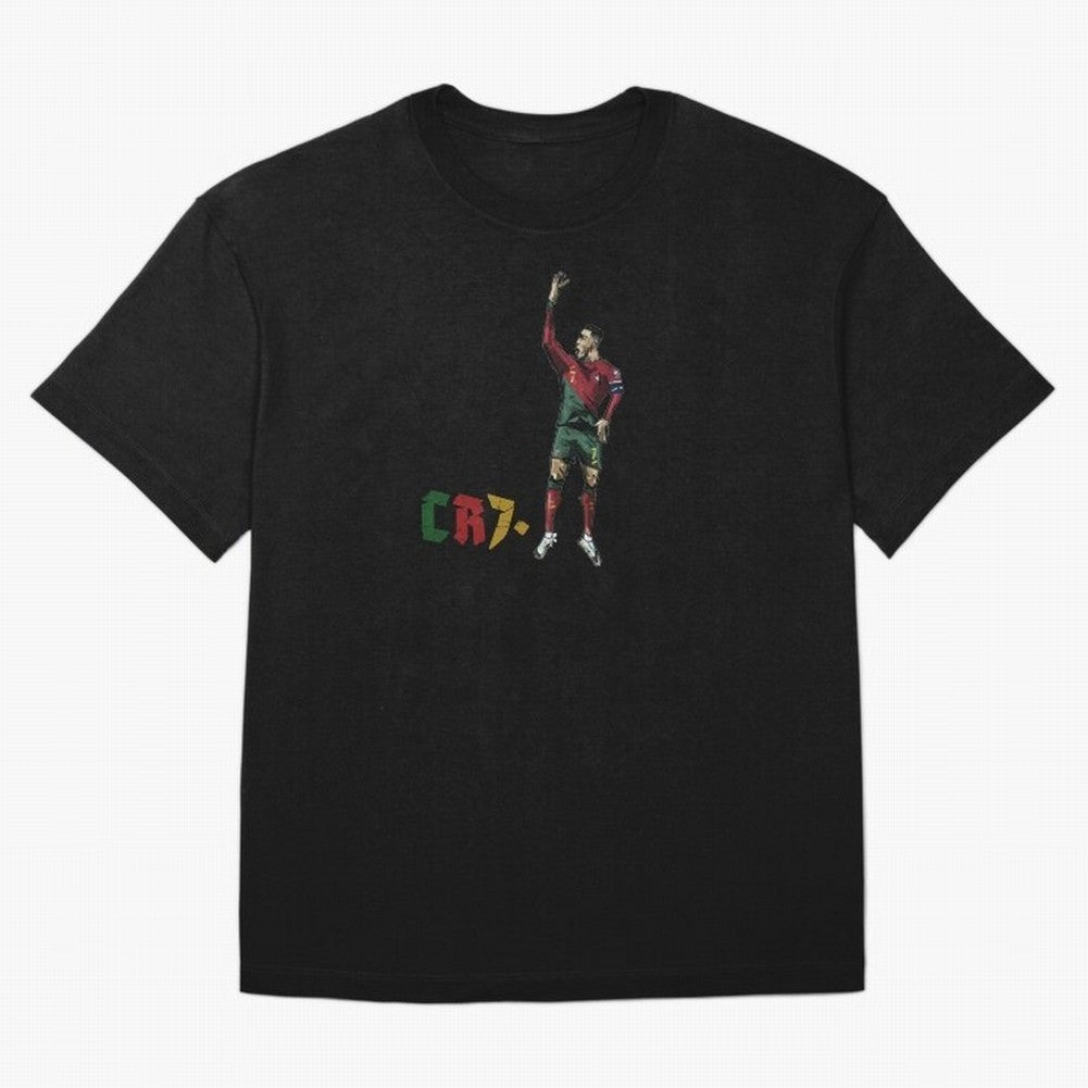 CR7. Oversized T-Shirt Bring Stadium Energy to Global Football Passion for FIFA World Cup 2026, with Haaland and Mbappe, Spain and Netherlands, Champion Mindset, Group Stage Buzz, Knockout Tension and Passionate Fan Culture; Built for Supporters