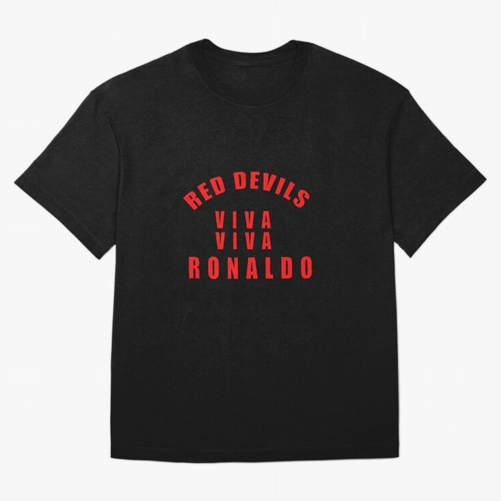 Viva Viva Ronaldo Oversized T-Shirt Celebrate the Magic of FIFA World Cup 2026 USA Canada Mexico for Fans of Messi, Neymar and Mbappe and Argentina, France and Brazil, Bringing Vintage Soccer Flavor, Modern Football Stars, National Flags and Final