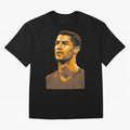 Ronaldo Oversized T-Shirt Make Memories around Global Football Passion for FIFA World Cup 2026 Group Stage, Connected to CR7 and Messi, France, Football Passion, Legendary Performances, Festival Vibes and Supporter Community; Perfect for Supporters