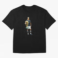 Cristiano Ronaldo CR7 Game Time Pixel Artwork Futbol Soccer Oversized T-Shirt Make Game Day About FIFA World Cup 2026 Group Stage Spirit, Made for France, Messi, Game Day Rituals, Football Legends, Country Pride and the Road to the Final; Perfect