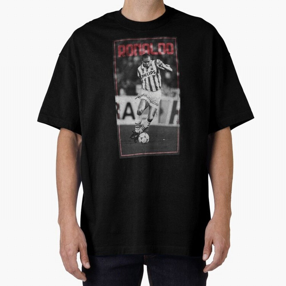 Wallpaper Ronaldo Luis Nazario de Lima Oversized T-Shirt Celebrate Every Goal in FIFA World Cup 2026 for Fans of Neymar, Haaland and Cristiano Ronaldo and Argentina and Brazil, Bringing Champion Mindset, Group Stage Buzz, Knockout Tension and