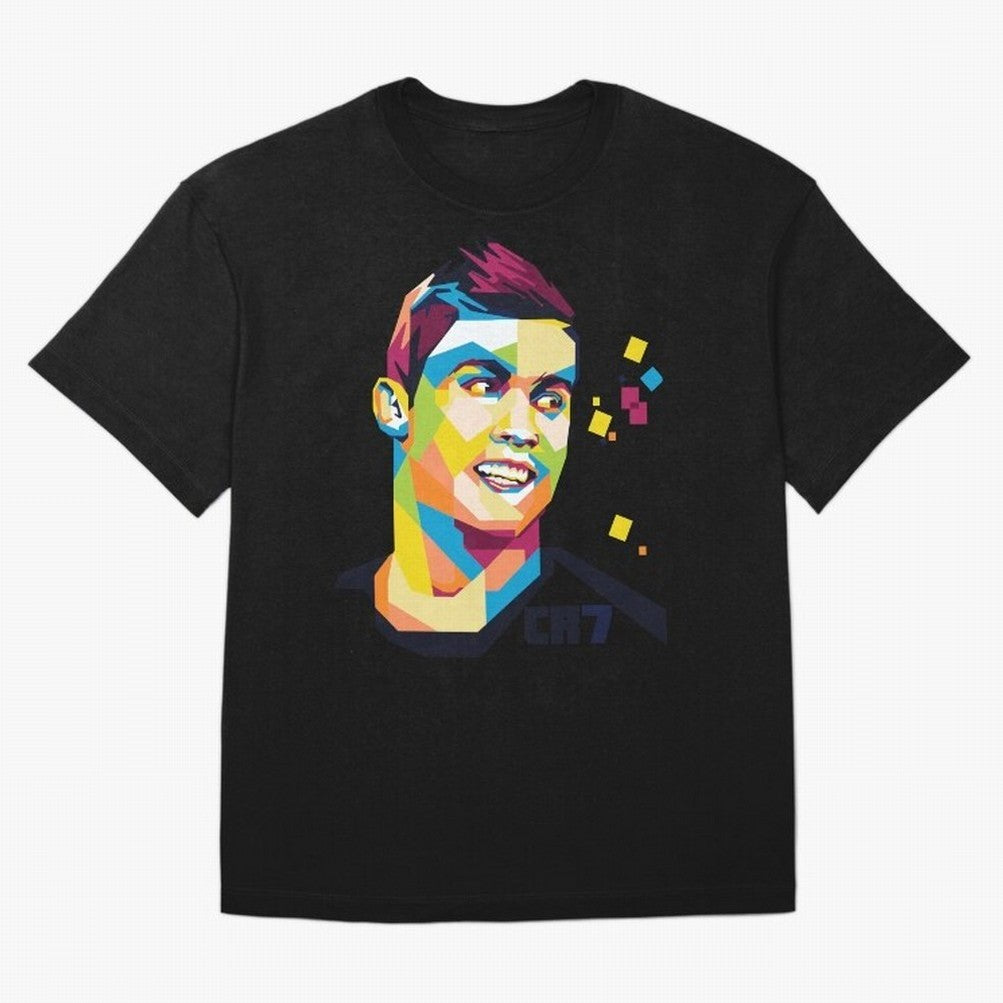 Cristiano Ronaldo Oversized T-Shirt Celebrate Supporters United by Match Day Hype around FIFA World Cup 2026 USA Canada Mexico, Mbappe and Neymar, Spain and Netherlands, Sports Nostalgia, International Competition, Famous Players and Unforgettable