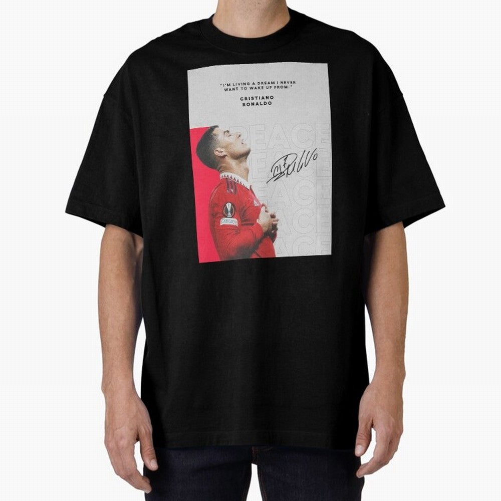 PEACE OF MIND Oversized T-Shirt Make the Season About the FIFA World Cup 2026 Group Stage Journey through Messi, CR7 and Mbappe Highlights, France Pride, Worldwide Fan Energy, Dramatic Goals, Stadium Lights and Championship Celebrations; Perfect