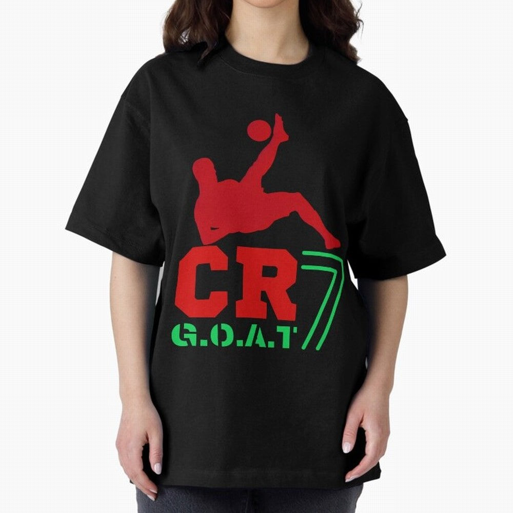 CR7 G.O.A.T Oversized T-Shirt Turn Football Passion into the FIFA World Cup 2026 USA Canada Mexico Journey through Mbappe Highlights, Brazil, Portugal and Argentina Pride, Game Day Rituals, Football Legends, Country Pride and the Road to the Final;