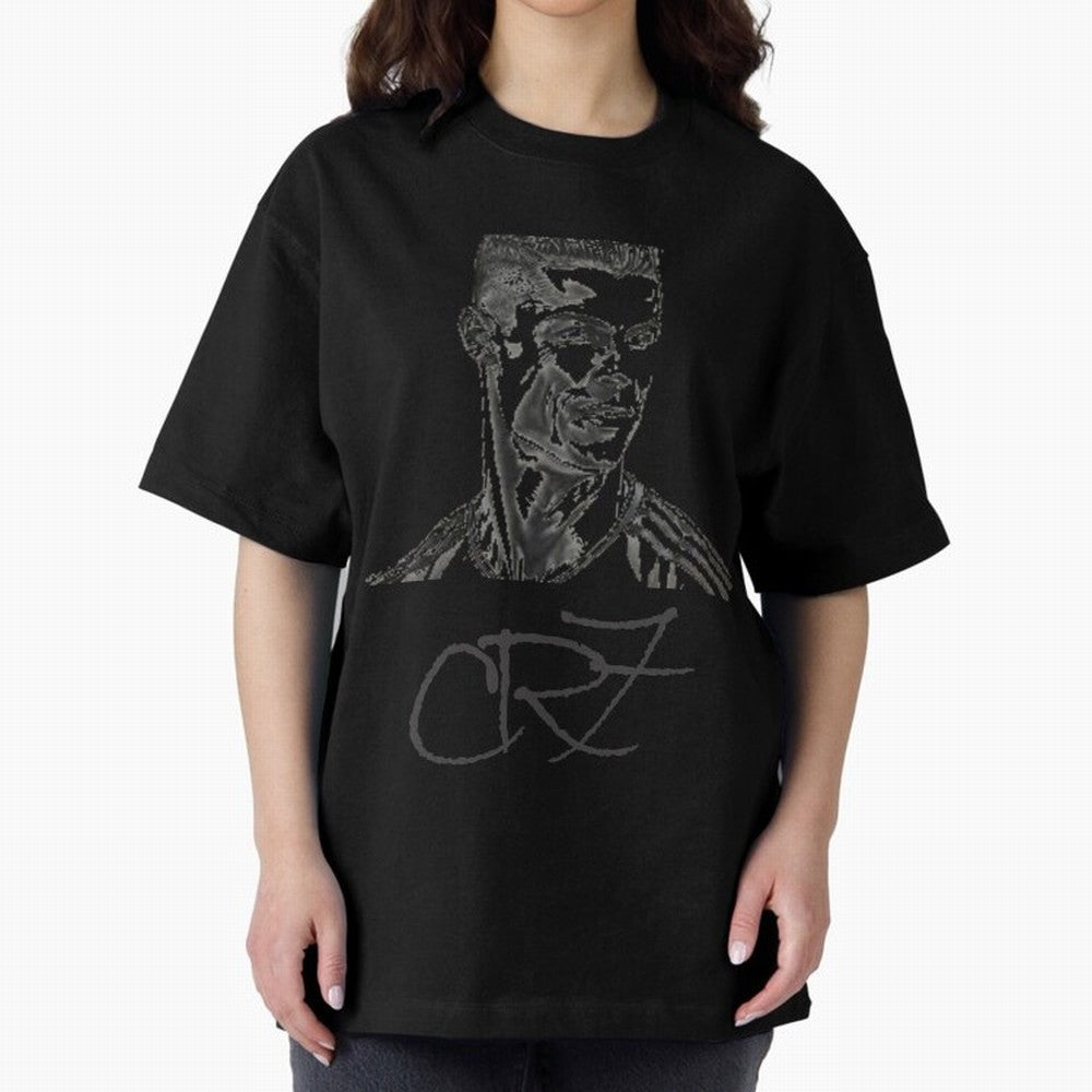 Great CR7 Oversized T-Shirt Bring Match Day Fire to FIFA World Cup 2026 for Fans of Messi, CR7 and Mbappe and Portugal, Bringing Goal Celebration Energy, Supporter Heritage, Football Icons and Worldwide Tournament Joy; Ideal for Passionate Fans Who