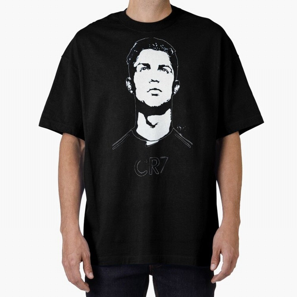 Cristiano Ronaldo Oversized T-Shirt Back Your Heroes with FIFA World Cup 2026 Group Stage for Fans of CR7 and Argentina, Bringing Stadium Memories, Football Loyalty, International Chants and Championship Tradition; Great for Supporters Who Love