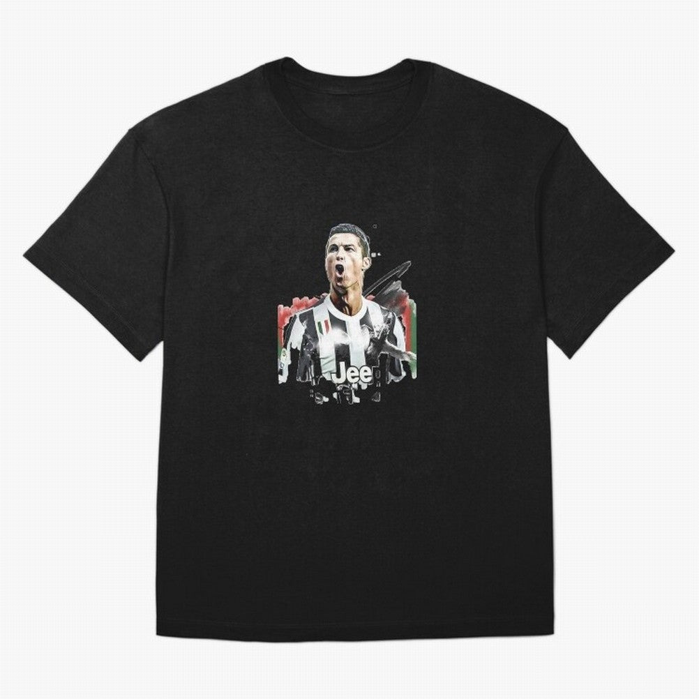 Ronaldo Oversized T-Shirt Keep the Match Day Mood of FIFA World Cup 2026 Group Stage for Fans of Haaland and Portugal, Spain and Germany, Bringing Football Festival Excitement, Trophy Ambitions, Country Rivalries and Star Player Buzz; Perfect for
