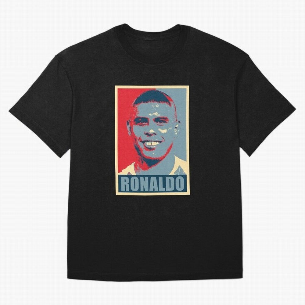 Ronaldo De Lima Hope Oversized T-Shirt Bring a Champion Mindset to Global Football Passion for FIFA World Cup 2026 USA Canada Mexico, Inspired by CR7, England and Germany, Championship Spirit, Famous Goals, Roaring Crowds and International Football