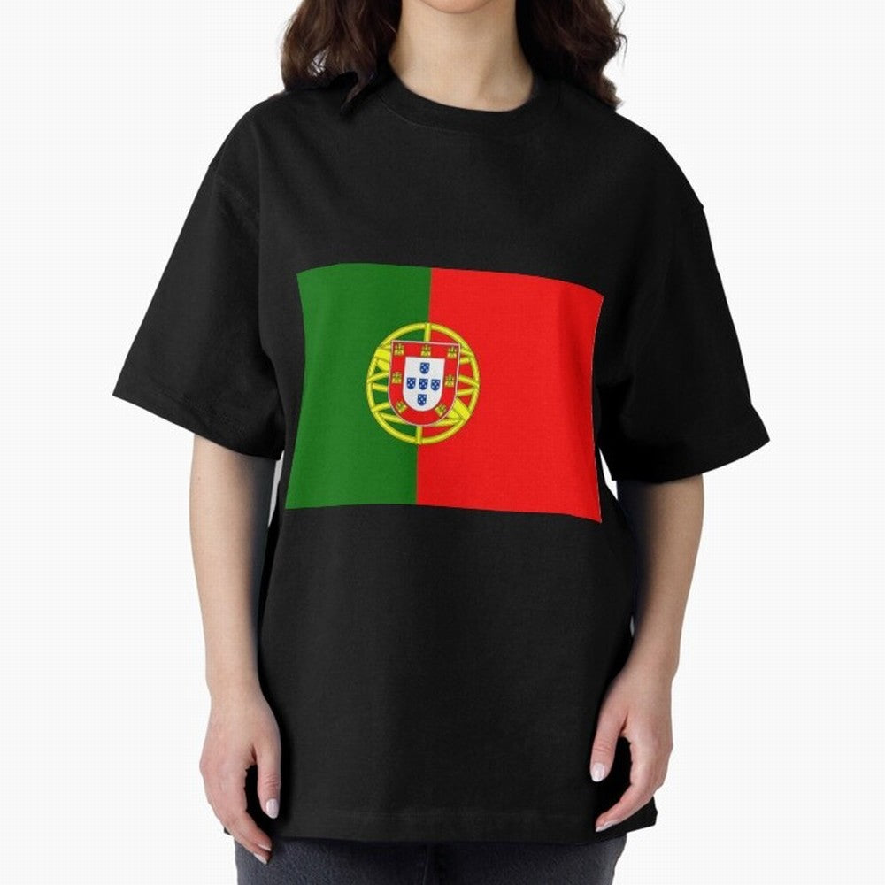 Viva Portugal Oversized T-Shirt Relive the Noise and Pride of Global Football Passion for FIFA World Cup 2026 USA Canada Mexico, Filled with CR7, Brazil, Portugal and Argentina, Stadium Chants, National Pride, Trophy Dreams and Unforgettable