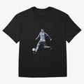 Soccer Football Art, Cristiano Ronaldo Oversized T-Shirt Stand Out with Spirit from Global Football Passion for FIFA World Cup 2026 Group Stage, Made for Cristiano Ronaldo, France and Portugal, Match Day Excitement, Supporter Culture, Golden Goals