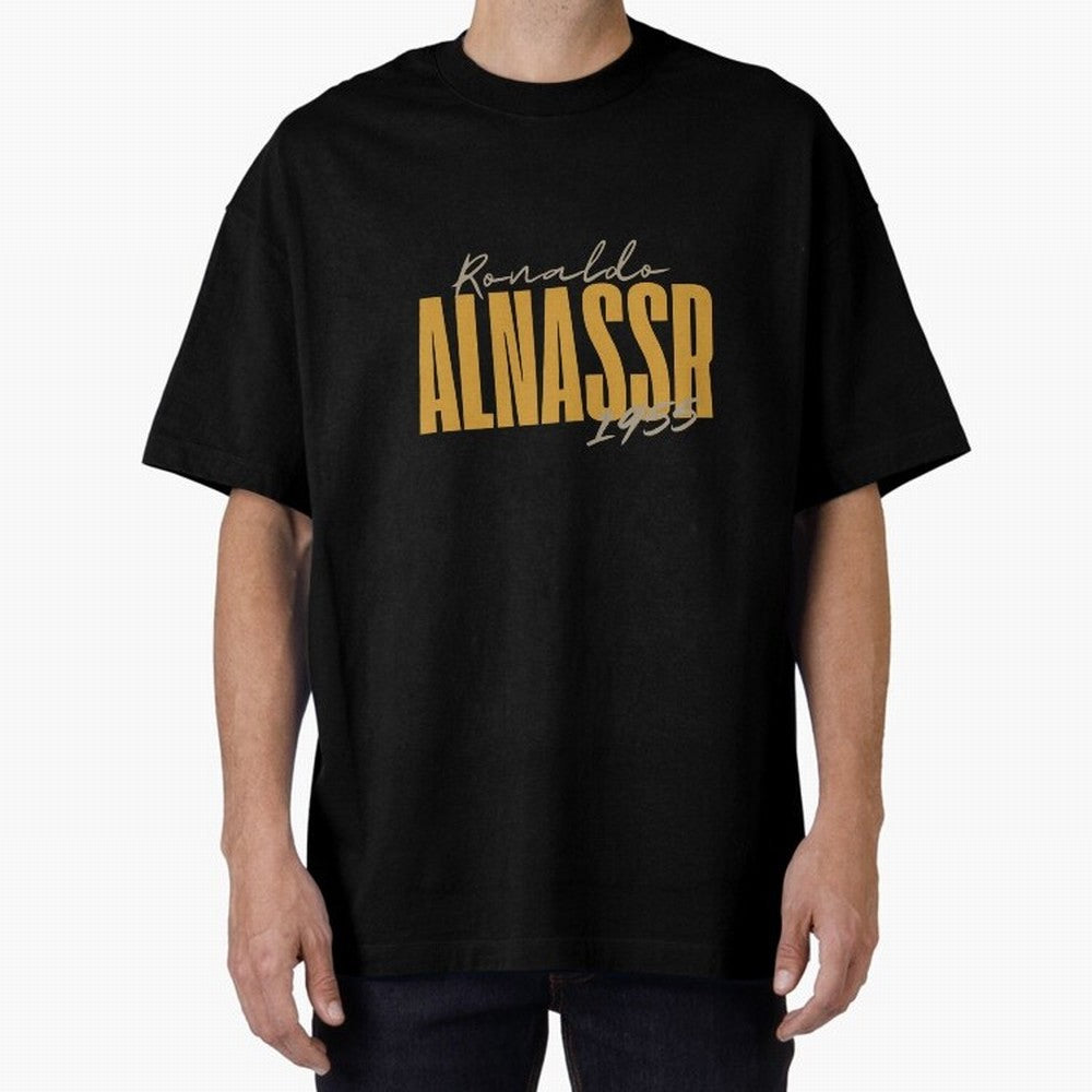 ronaldo alnasser Oversized T-Shirt Celebrate the Stars of FIFA World Cup 2026 USA Canada Mexico Spirit, Centered on Portugal, Spain and Germany, Messi, Football History, Final Match Energy, Crowd Noise and Once in a Lifetime Moments; Perfect for