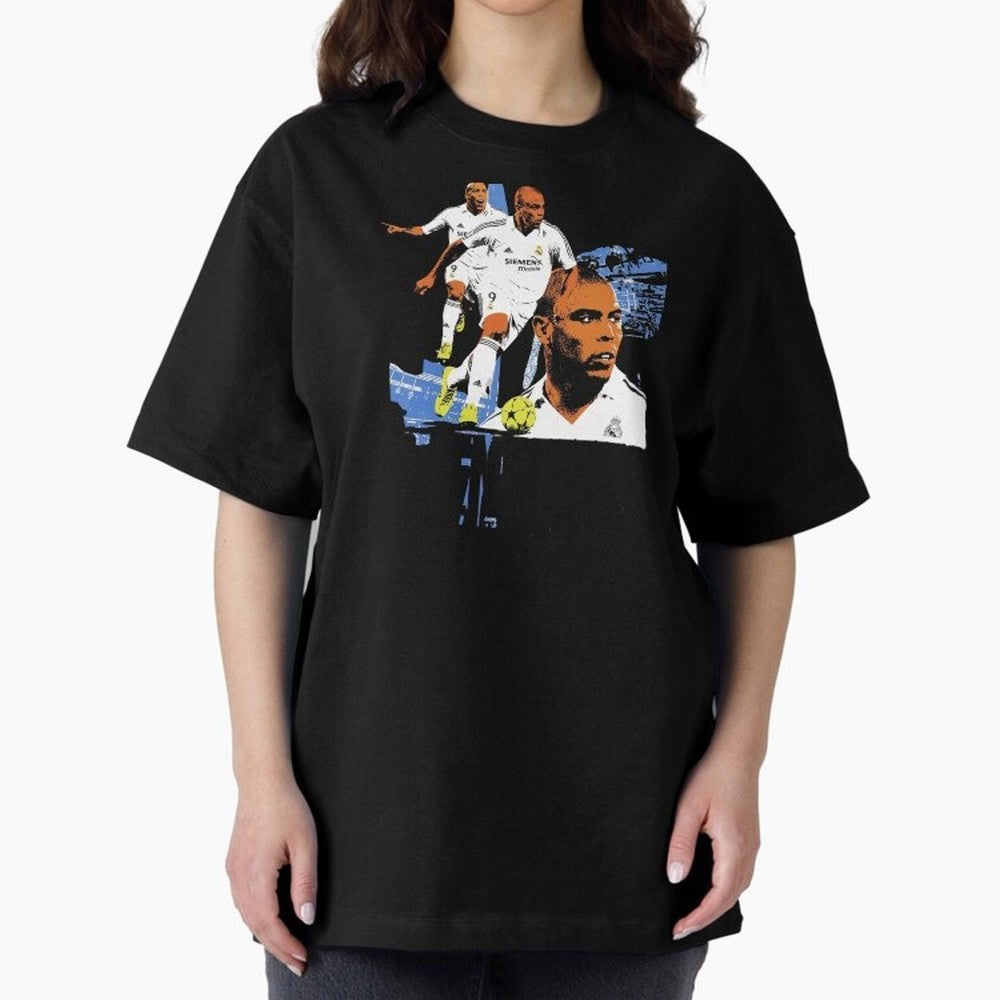 RonaldoO Fen?meno Vintage Football Bootleg Oversized T-Shirt Bring Trophy Dreams to FIFA World Cup 2026 USA Canada Mexico Centered on Mbappe, Brazil, Portugal and Argentina Energy, Stadium Chants, National Pride, Trophy Dreams and Unforgettable