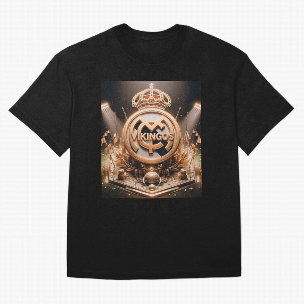 Vikings Oversized T-Shirt Relive Legendary Nights from FIFA World Cup 2026 for Fans of Cristiano Ronaldo and Brazil, Portugal and Argentina, Bringing Sports Nostalgia, International Competition, Famous Players and Unforgettable Victories; Ideal for