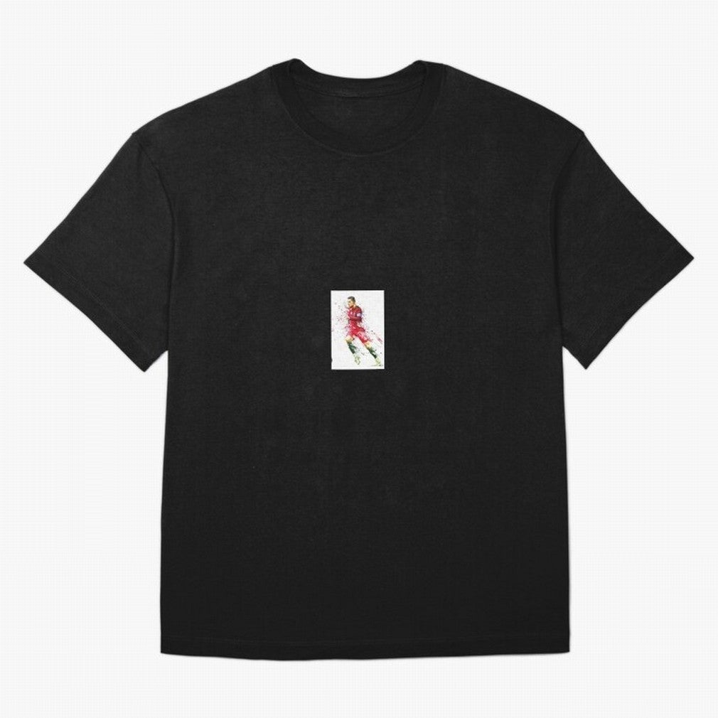 Ronaldo sticker Oversized T-Shirt Relive the Noise and Pride of Match Day Hype around FIFA World Cup 2026 USA Canada Mexico, Messi, Neymar and Mbappe, France and Portugal, Football Festival Excitement, Trophy Ambitions, Country Rivalries and Star