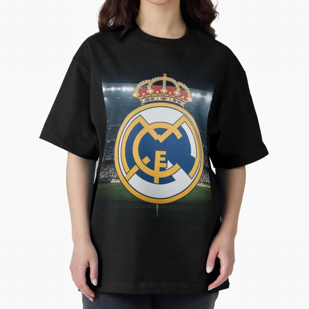 The Madridista Vikings Oversized T-Shirt Show Your Tournament Heart for FIFA World Cup 2026 USA Canada Mexico for Fans of Messi and Cristiano Ronaldo and Brazil, Portugal and Argentina, Bringing Football History, Final Match Energy, Crowd Noise and