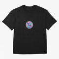 Soccer ball holographic sticker Oversized T-Shirt Bring International Match Energy to FIFA World Cup 2026 for Fans of Mbappe and Spain, Bringing Stadium Chants, National Pride, Trophy Dreams and Unforgettable Football Memories; Great for Watch