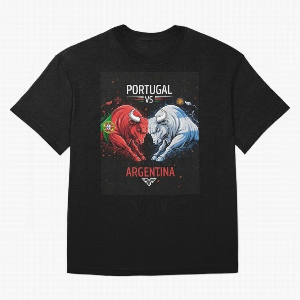 Messi vs Ronaldo Oversized T-Shirt Bring Trophy Dreams to FIFA World Cup 2026 Group Stage for Fans of Haaland and England, Bringing Stadium Chants, National Pride, Trophy Dreams and Unforgettable Football Memories; Perfect for People Who Love