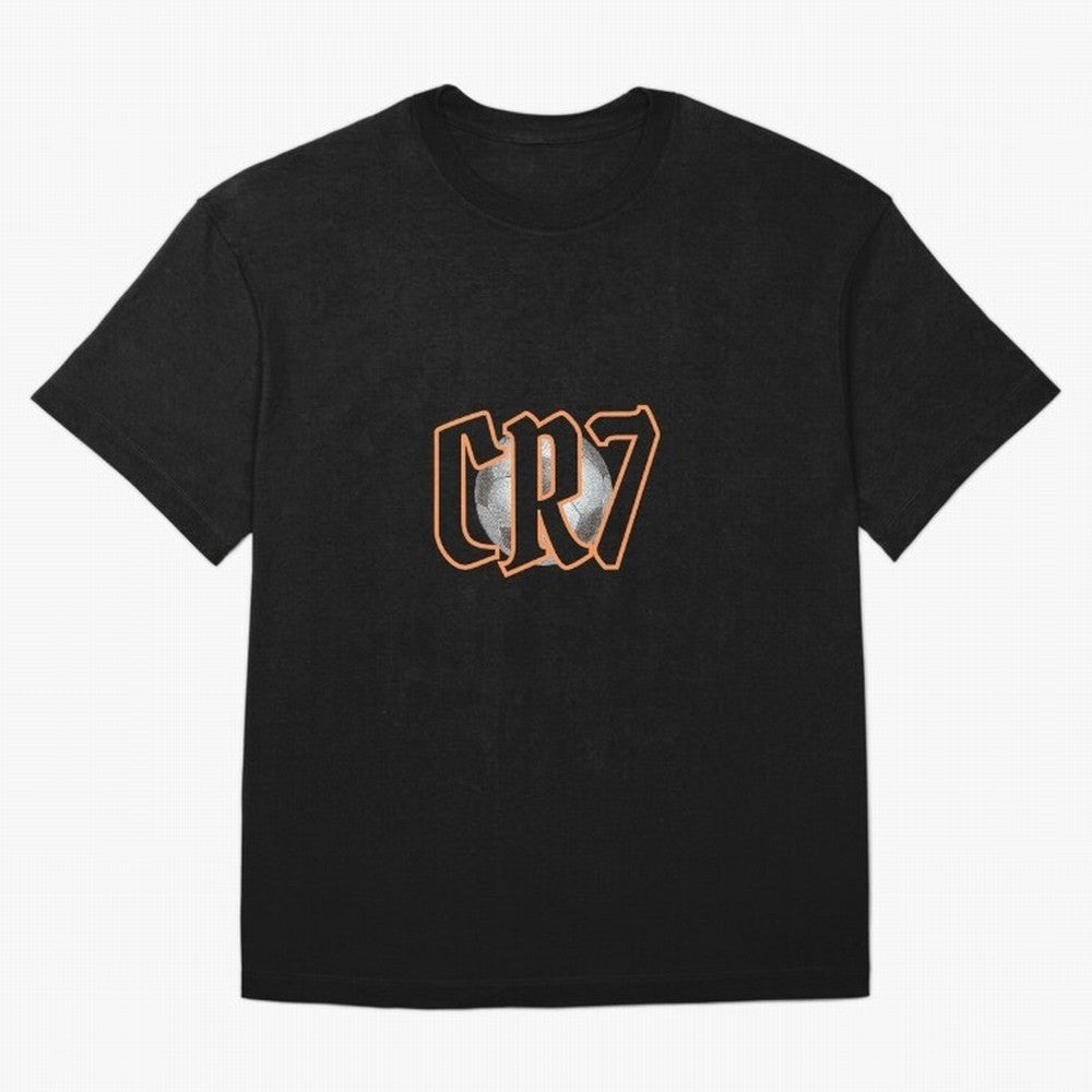 CR7 BLACK Oversized T-Shirt Bring a Vintage Feel to the FIFA World Cup 2026 Group Stage Journey through Cristiano Ronaldo, Haaland and CR7 Highlights, Brazil, Portugal and Argentina Pride, Tournament Hype, Historic Matchups, Family Viewing Parties