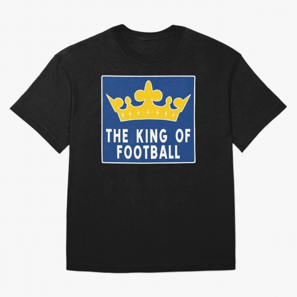 The King of Football Oversized T-Shirt Fuel the Hype around Match Day Hype around FIFA World Cup 2026 Group Stage, Neymar, Haaland and Cristiano Ronaldo, England and Germany, Retro Football Energy, Iconic Rivalries, Trophy Chase Drama and Stadium