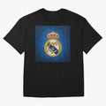 Real Madrid FC - Painting Oversized T-Shirt Back the Journey through FIFA World Cup 2026 Group Stage for Fans of Haaland and Mbappe and Spain, Bringing Champion Mindset, Group Stage Buzz, Knockout Tension and Passionate Fan Culture; Perfect for