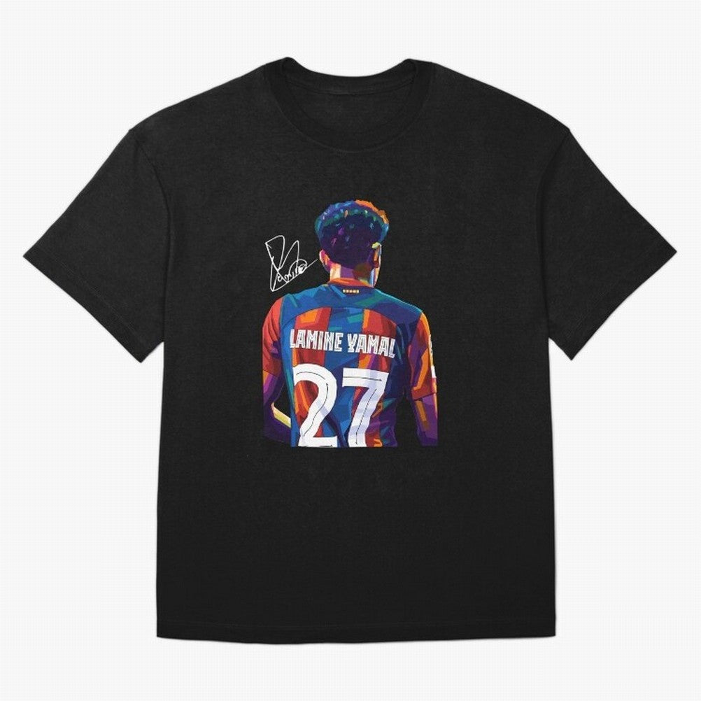 Lamine Yamal Football Player Oversized T-Shirt Celebrate National Team Dreams in Match Day Hype around FIFA World Cup 2026 USA Canada Mexico, Messi, Neymar and Mbappe, Brazil, Tournament Hype, Historic Matchups, Family Viewing Parties and Global