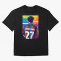 Lamine Yamal Wpap Pop Art Oversized T-Shirt Follow Every Goal of Match Day Hype around FIFA World Cup 2026, CR7 and Messi, Argentina, Supporter Pride, Iconic Celebrations, Legendary Names and Global Match Day Energy; Ideal for Football Dads,