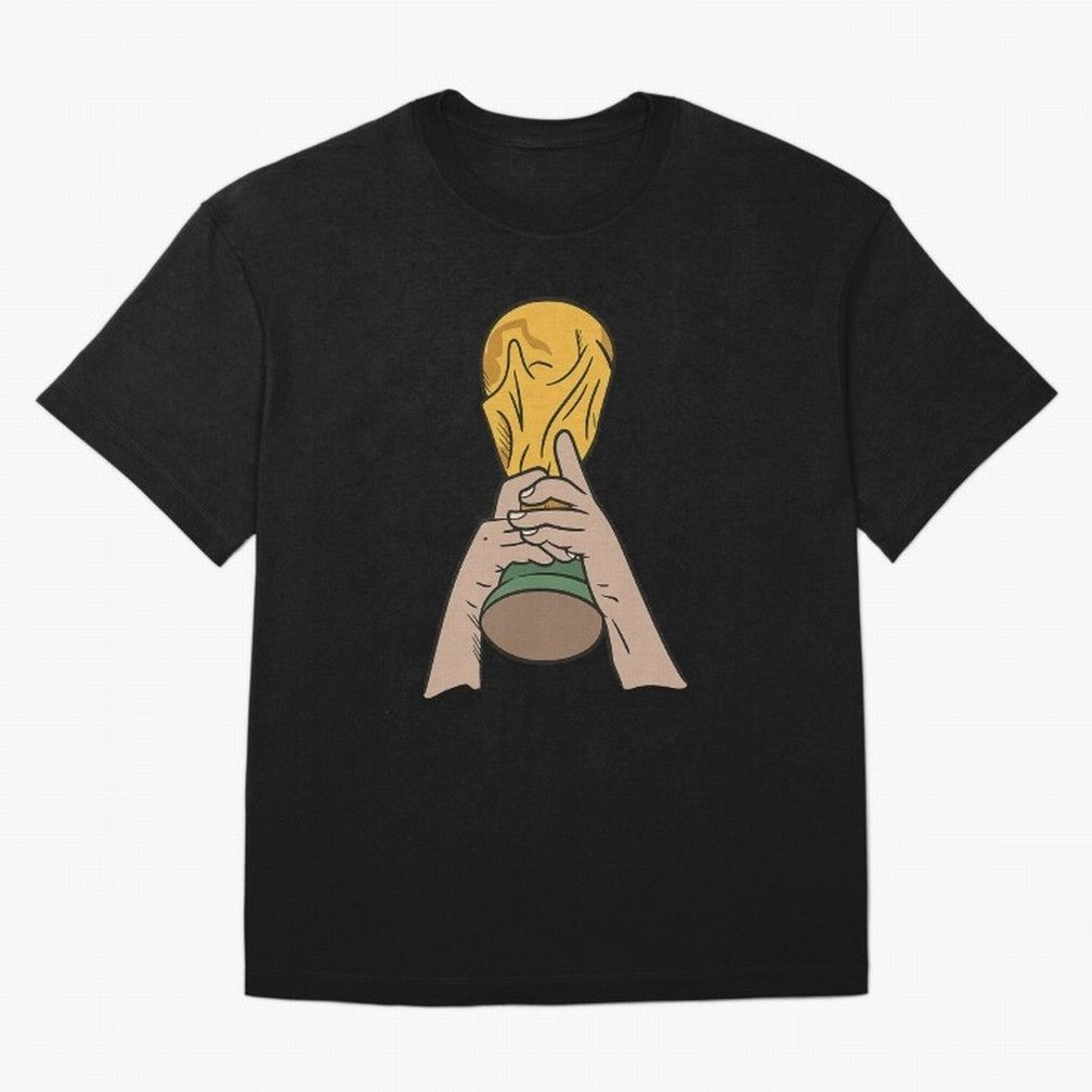 Trophy Oversized T-Shirt Bring Home the FIFA World Cup 2026 Group Stage Journey through Cristiano Ronaldo Highlights, Spain and Netherlands Pride, Worldwide Fan Energy, Dramatic Goals, Stadium Lights and Championship Celebrations; Created for Match