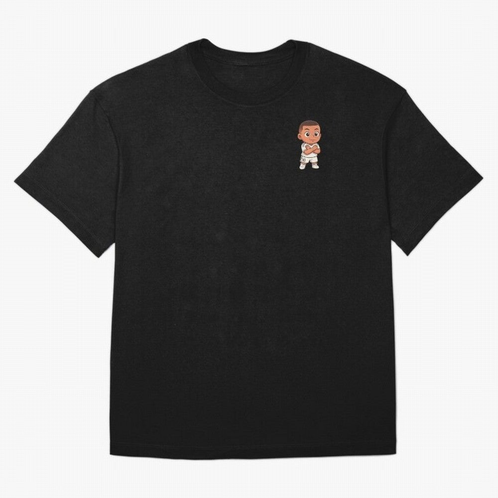 KYLIAN MBAPPE REAL MADRID CELEBRATION | CHIBI STICKER Oversized T-Shirt Celebrate Classic Football Spirit in Match Day Hype around FIFA World Cup 2026, Messi and Cristiano Ronaldo, Argentina and Brazil, Football History, Final Match Energy, Crowd
